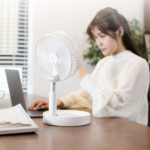 Ventilador Retrátil Recarregável - Imagem 9