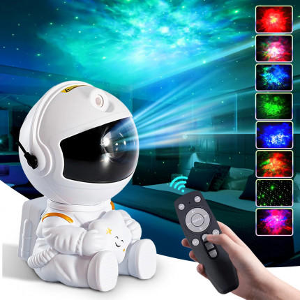 Astronauta Projetor de Galáxia LED